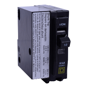 Schneider Electric Thermal Magnetic Circuit Breaker; 1-Pole; 15A; 120/240VAC; Lever; Screw Terminal; UL 489